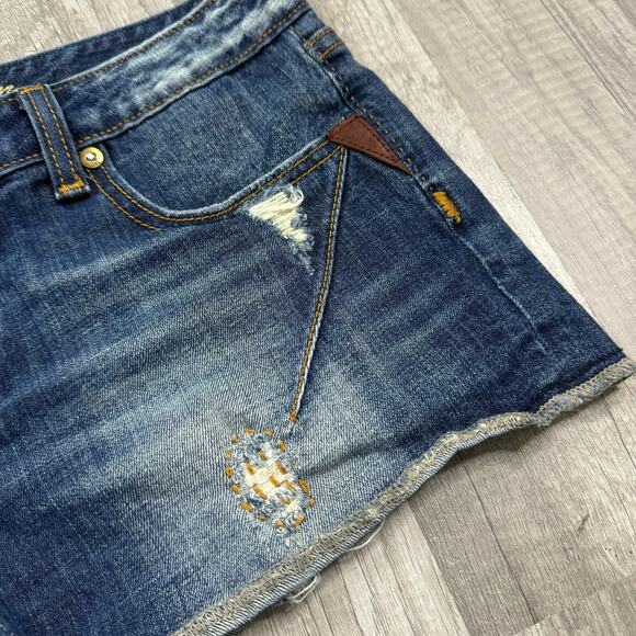 ReRock for Express Demim Jean Shorts - Picture 3 of 6